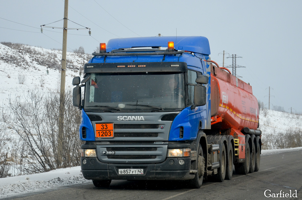 Кемеровская область, № В 857 УТ 42 — Scania ('2004) P380