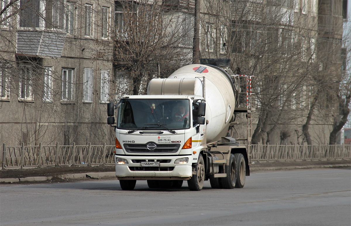 Красноярский край, № Т 466 МР 124 — Hino 500