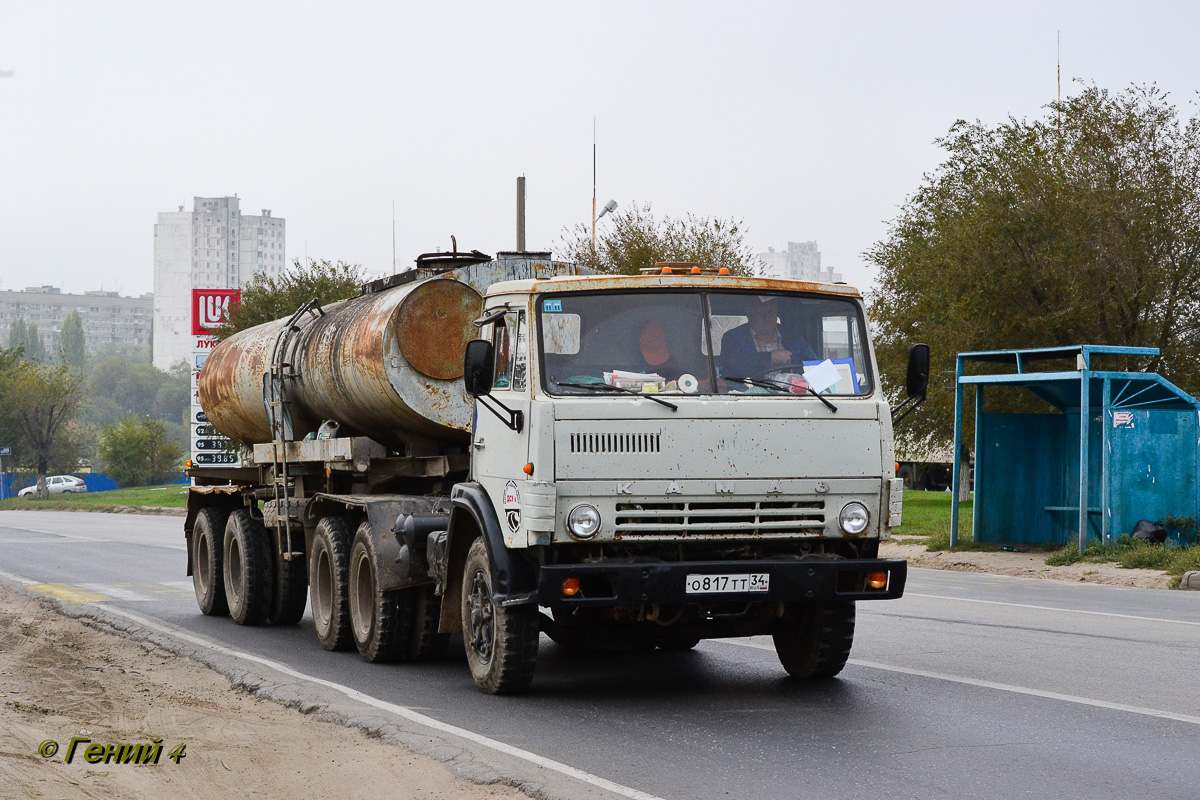 Волгоградская область, № О 817 ТТ 34 — КамАЗ-55111 [551110]