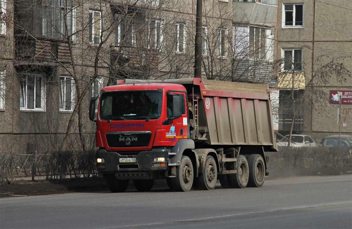 Красноярский край, № Х 912 КВ 124 — MAN TGS ('2007) 41.390