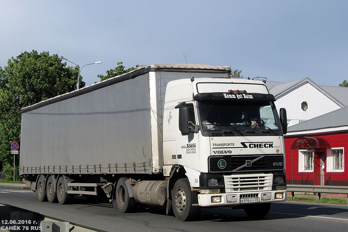 Вологодская область, № В 896 ЕУ 35 — Volvo ('1993) FH12.380