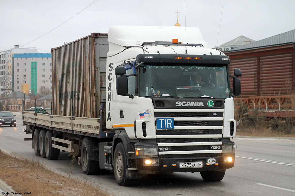 Саха (Якутия), № К 775 КС 14 — Scania ('1996) R124L