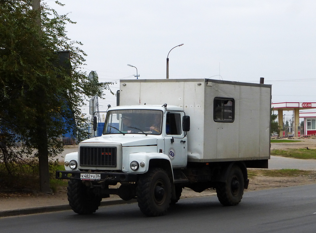 Волгоградская область, № К 482 РХ 34 — ГАЗ-3308 «Садко»