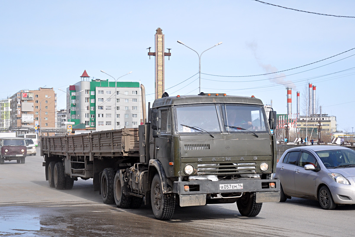 Саха (Якутия), № А 057 ЕМ 14 — КамАЗ-5410