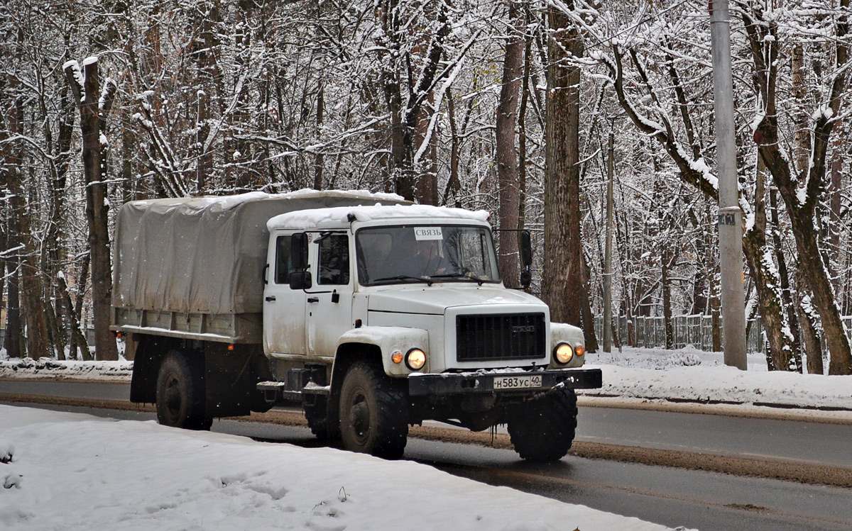 Калужская область, № Н 583 УС 40 — ГАЗ-33081 «Садко»