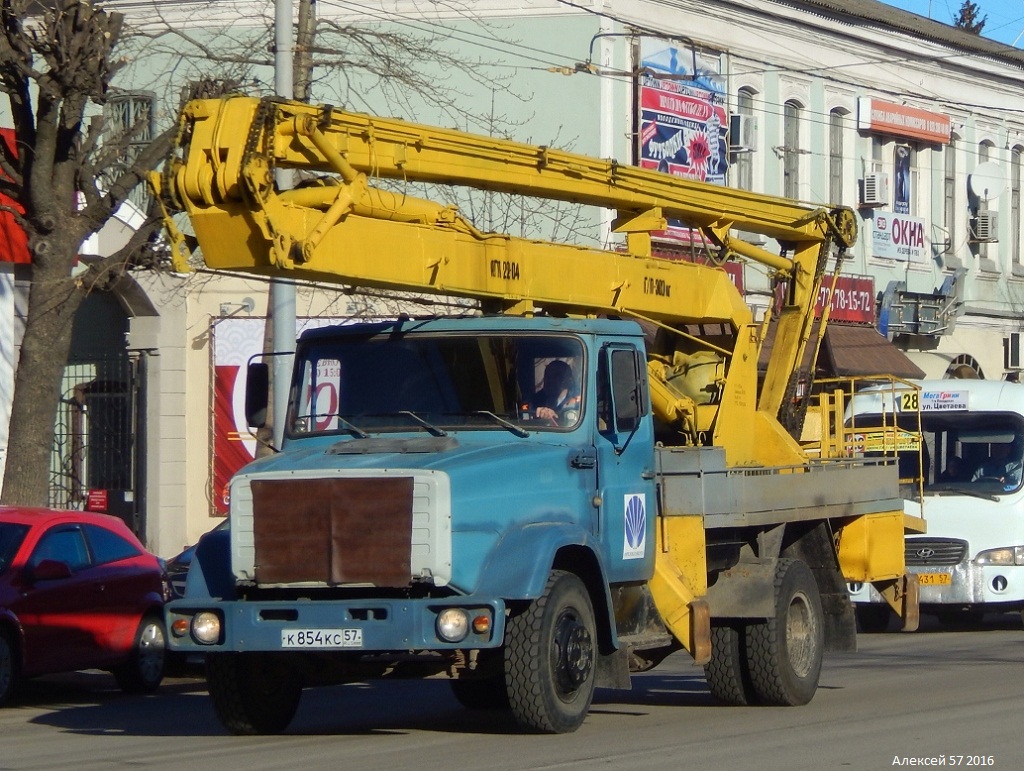 Орловская область, № К 854 КС 57 — ЗИЛ-433362