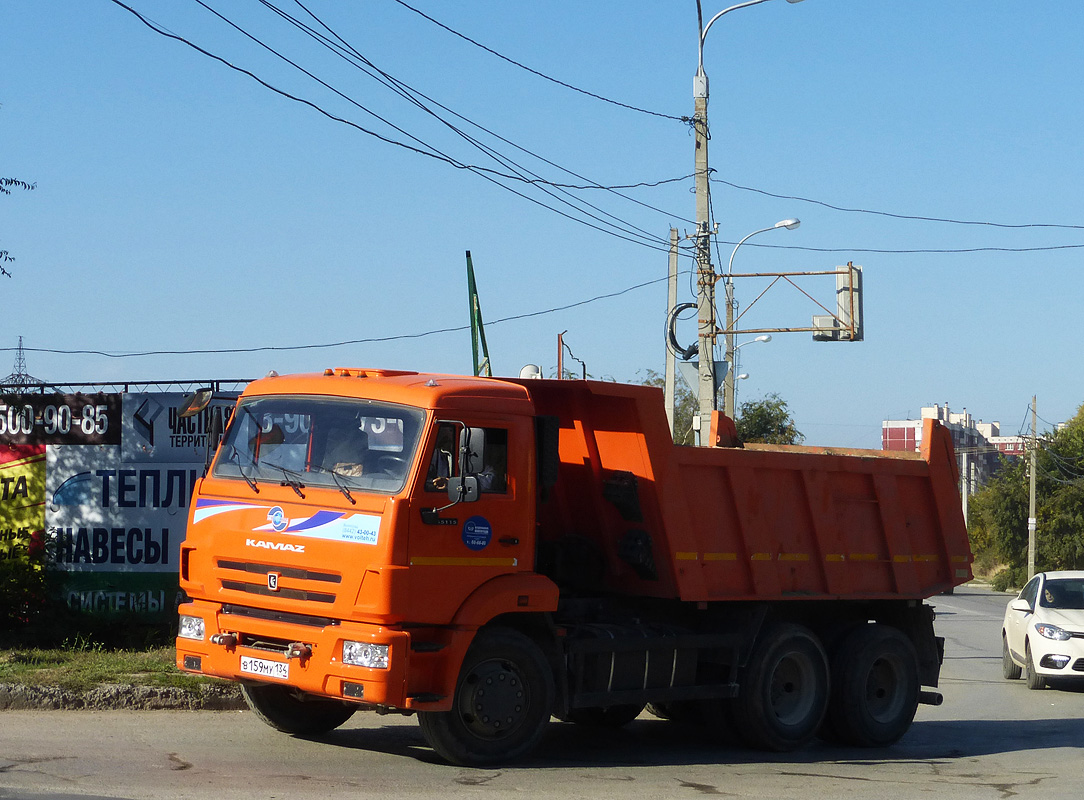 Волгоградская область, № В 159 МУ 134 — КамАЗ-65115-42