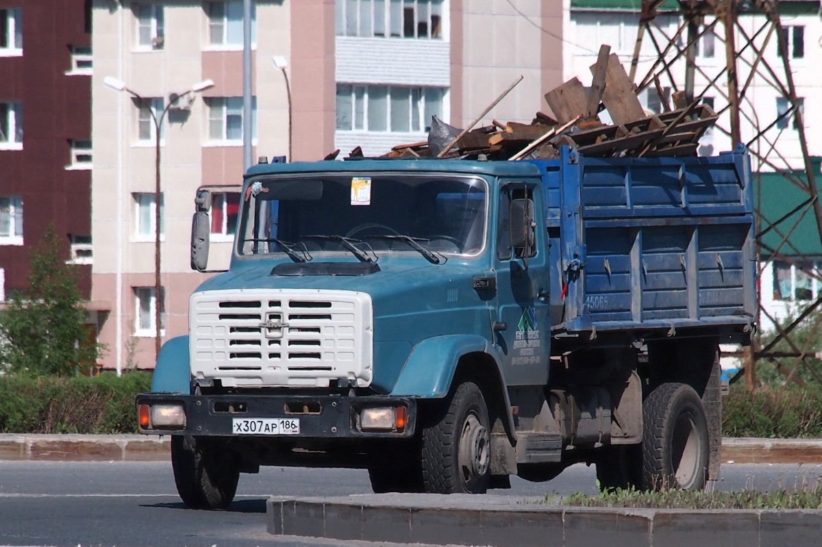 Ханты-Мансийский автоном.округ, № Х 307 АР 186 — ЗИЛ-432932