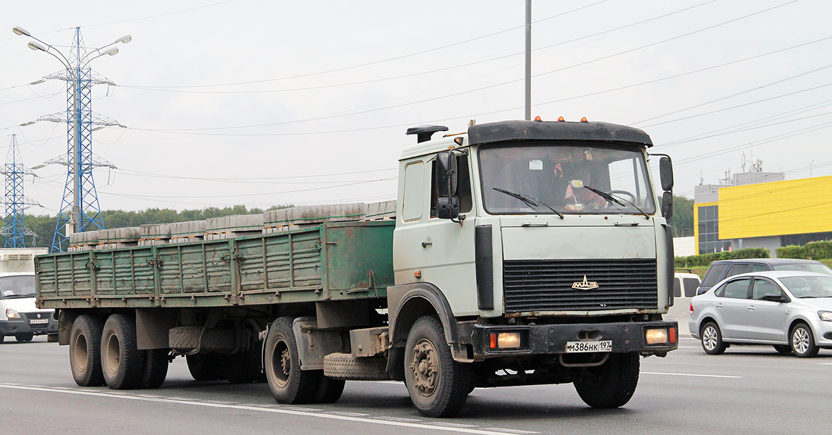 Москва, № М 386 НК 197 — МАЗ-5432 (общая модель)