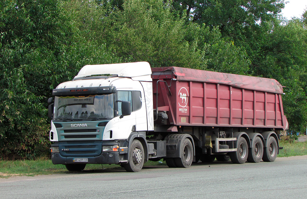 Запорожская область, № АР 4299 СР — Scania ('2004) P340