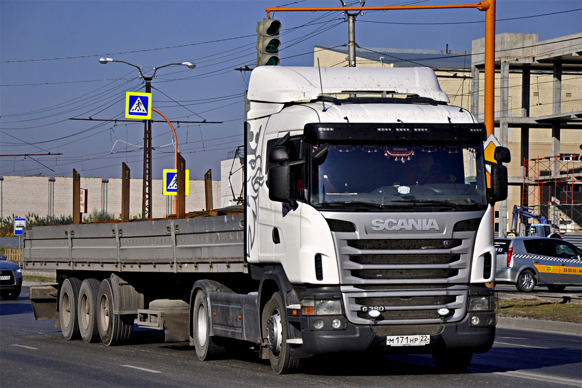 Алтайский край, № М 171 НР 22 — Scania ('2009) G380