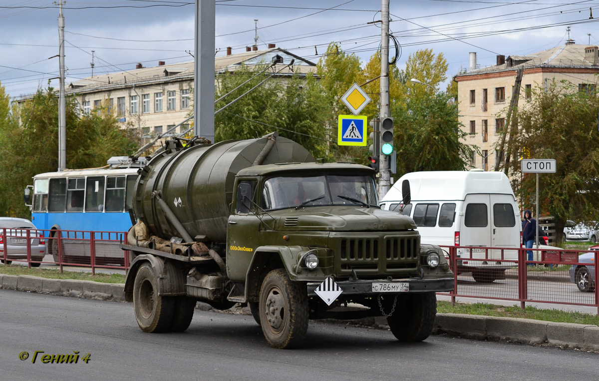 Волгоградская область, № С 786 МУ 34 — ЗИЛ-130 (общая модель)