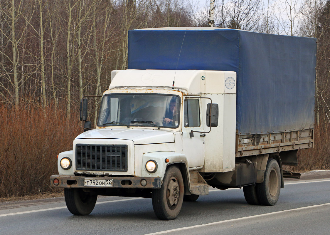 Нижегородская область, № Т 792 ОН 52 — ГАЗ-3309