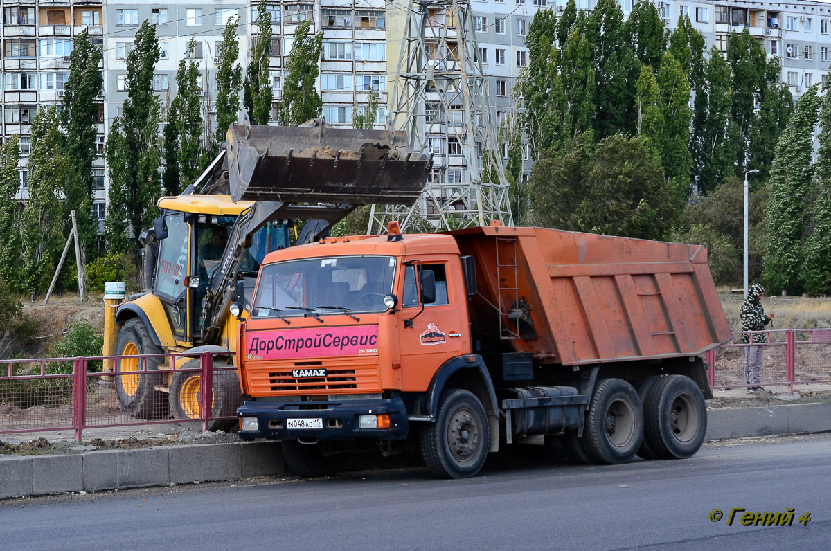 Волгоградская область, № М 048 АС 15 — КамАЗ-65115 [651150]