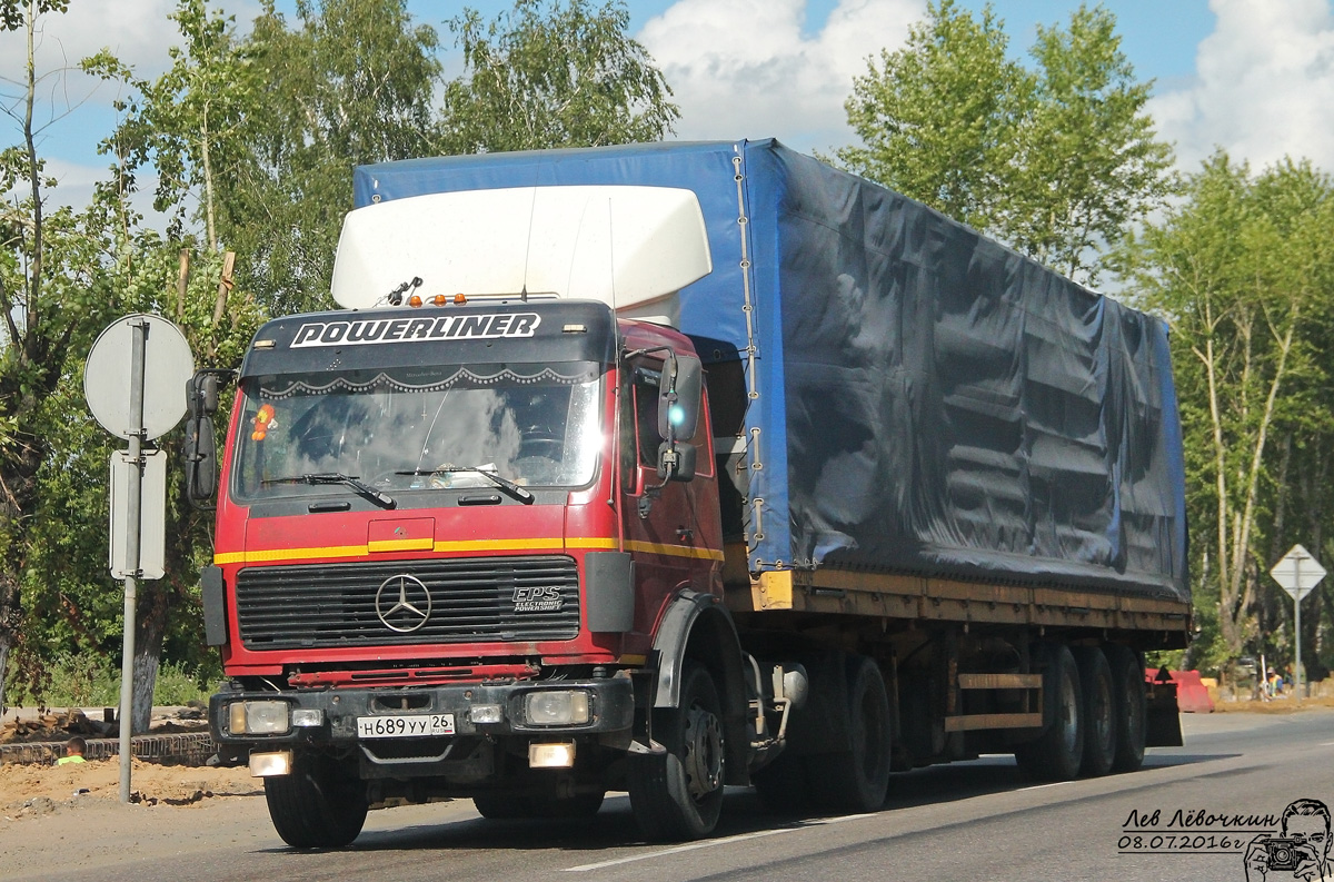 Ставропольский край, № Н 689 УУ 26 — Mercedes-Benz NG (общ. мод.)