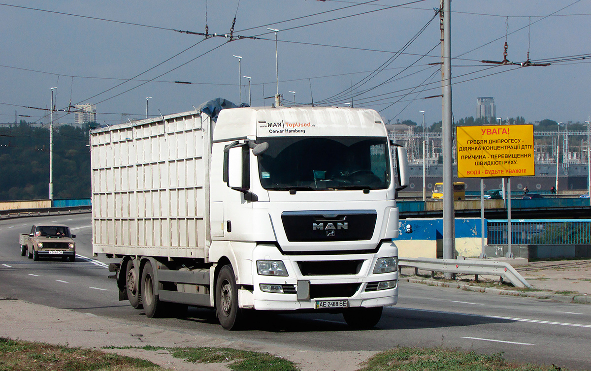 Днепропетровская область, № АЕ 2488 ВЕ — MAN TGX ('2007) 26.400