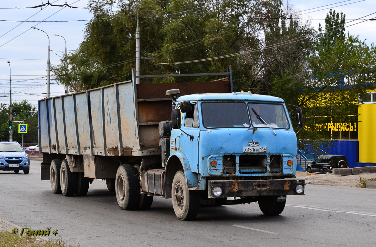 Волгоградская область, № А 351 МН 134 — МАЗ-500 (общая модель)