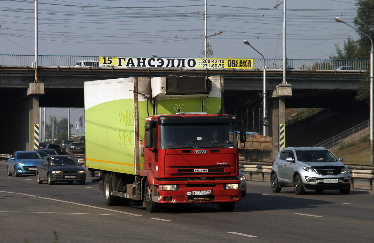 Красноярский край, № В 508 ММ 124 — IVECO EuroTech