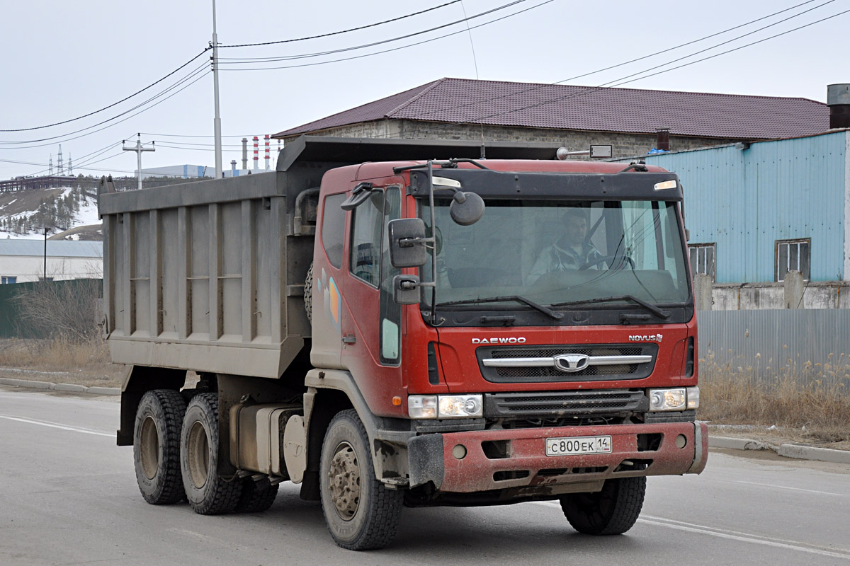 Саха (Якутия), № С 800 ЕК 14 — Daewoo Novus