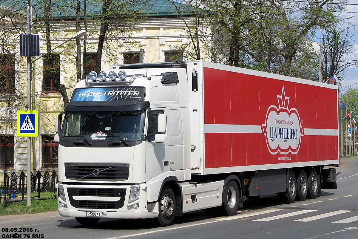 Ставропольский край, № К 500 РВ 26 — Volvo ('2008) FH.460