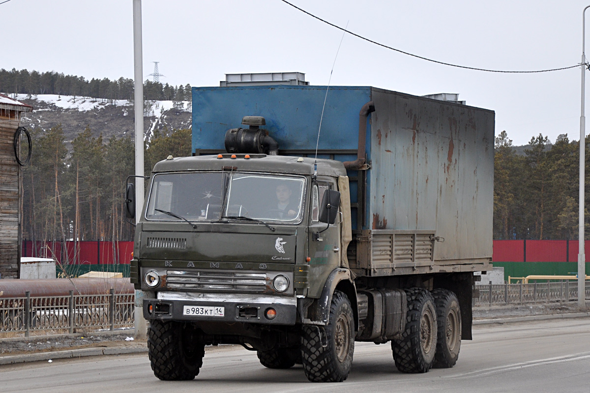 Саха (Якутия), № В 983 КТ 14 — КамАЗ-43106