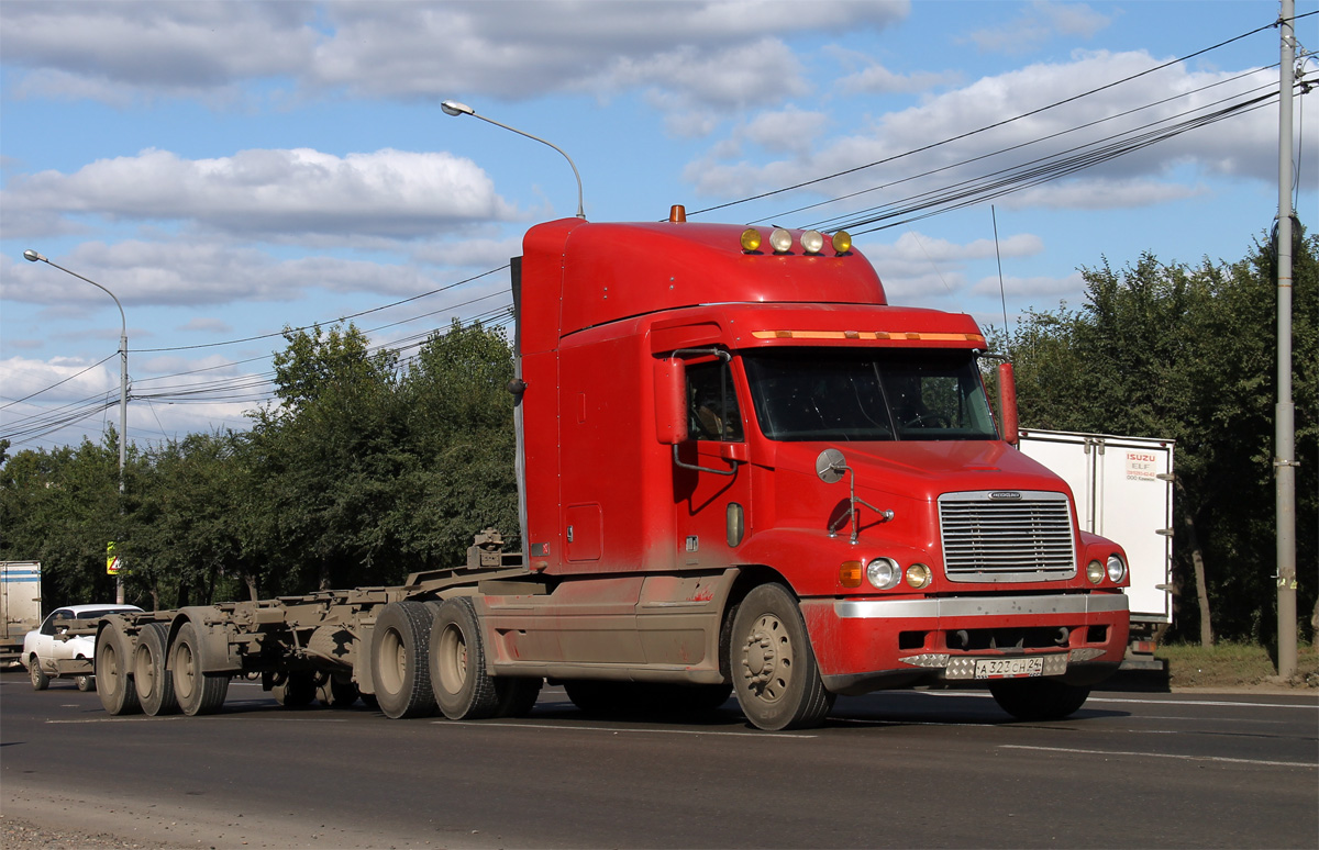 Красноярский край, № А 323 СН 24 — Freightliner Century Class