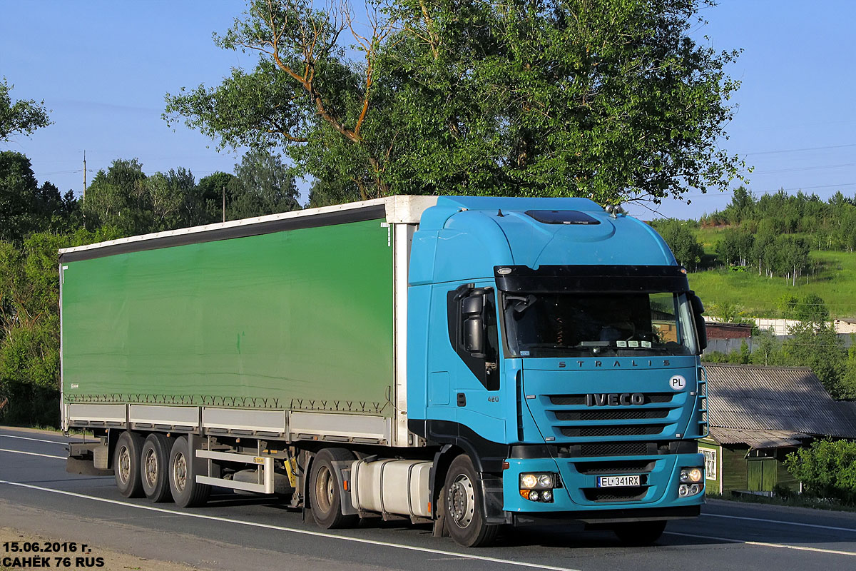 Польша, № EL 341RX — IVECO Stralis ('2007) 420