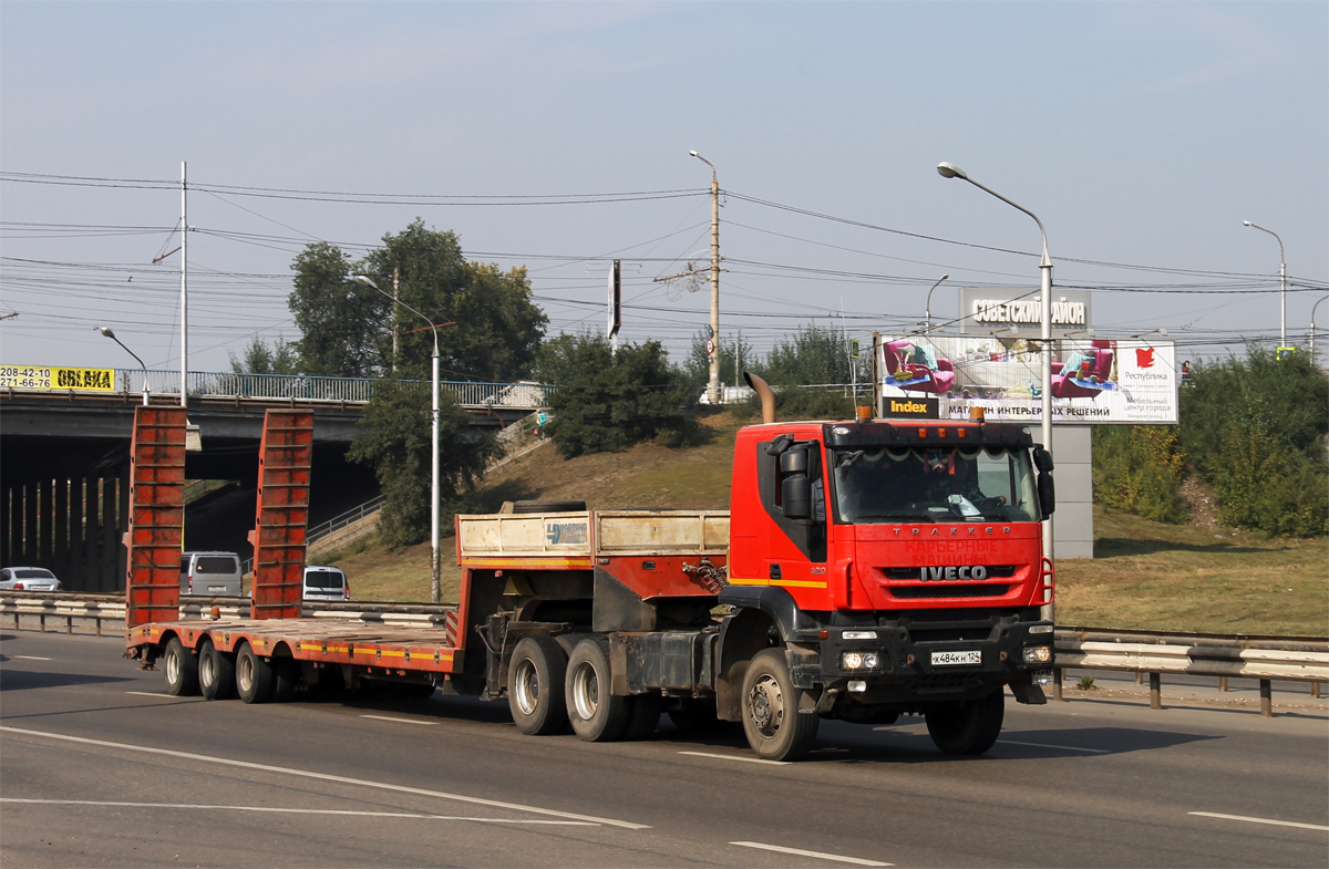 Красноярский край, № Х 484 КН 124 — IVECO-AMT Trakker ('2007)