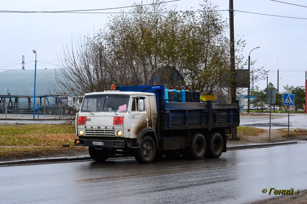 Волгоградская область, № У 636 ХУ 34 — КамАЗ-5320