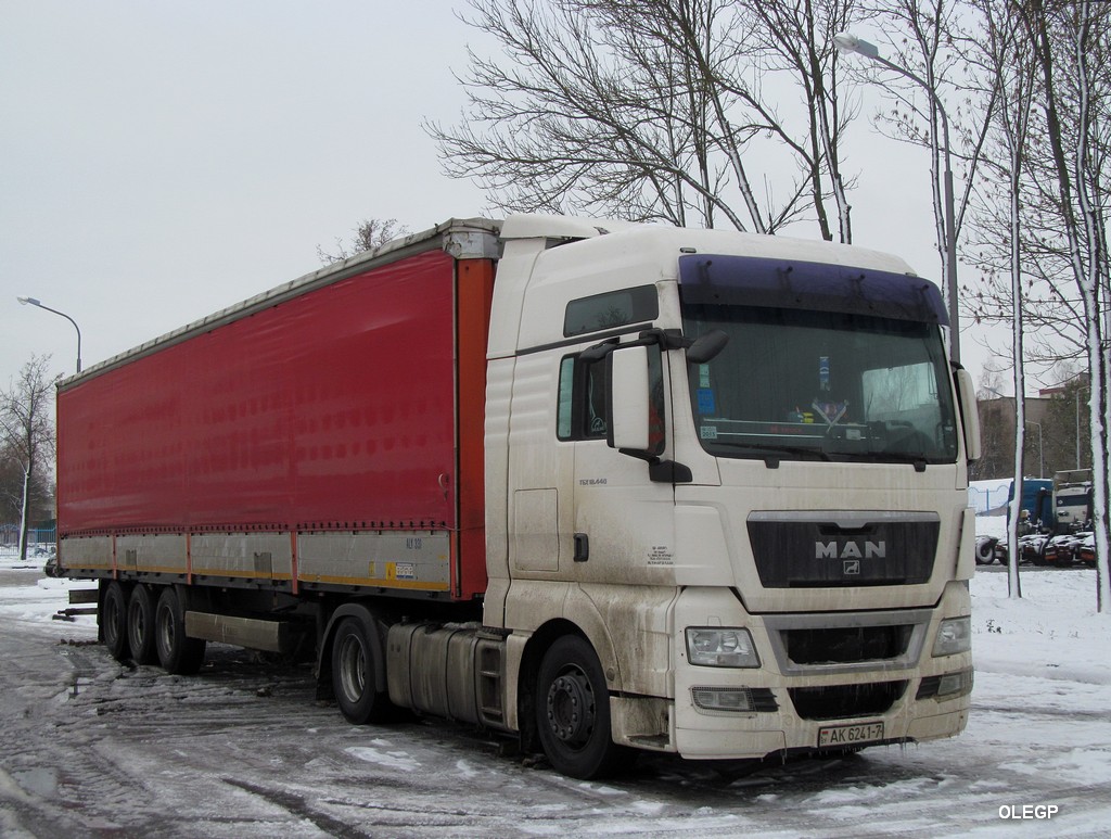 Минск, № АК 6241-7 — MAN TGX ('2007) 18.440