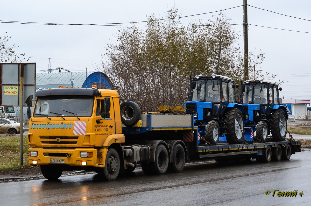 Волгоградская область, № В 404 ВА 134 — КамАЗ-65116-A4(23)