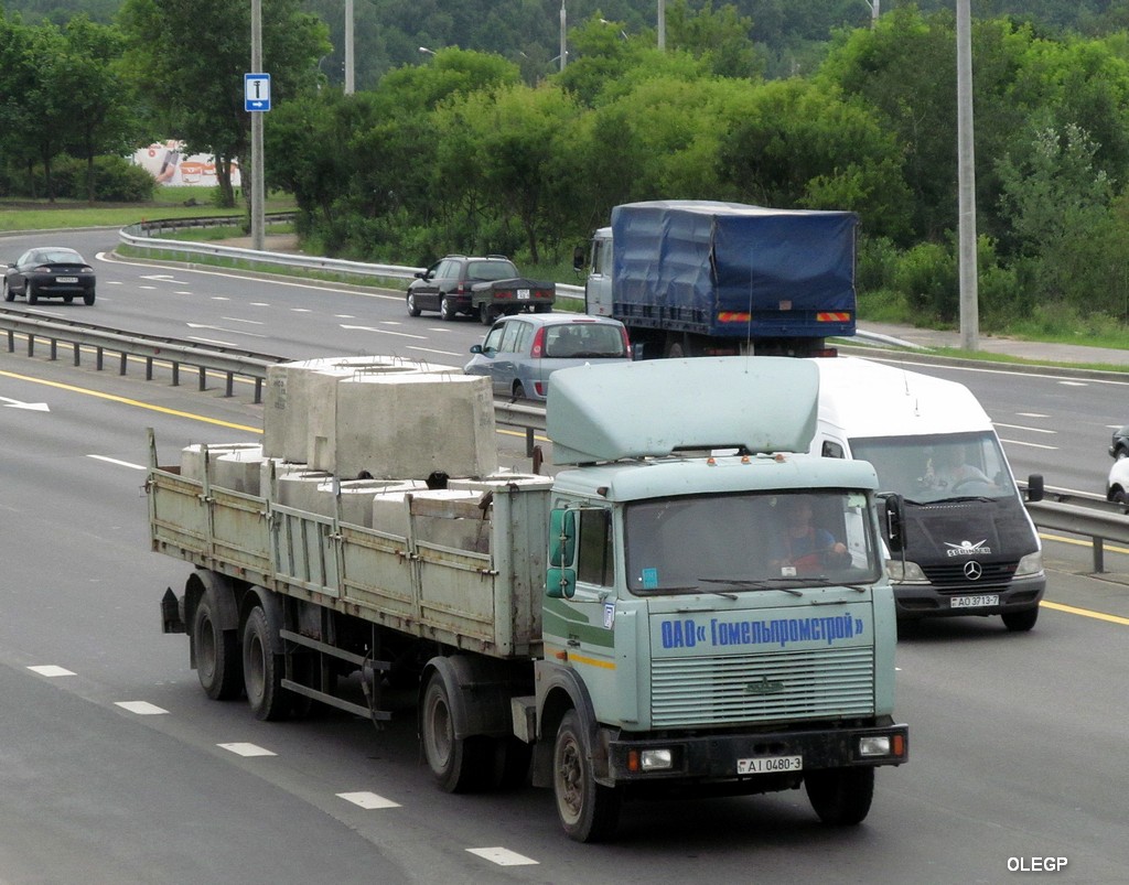 Гомельская область, № АІ 0480-3 — МАЗ-5432 (общая модель)