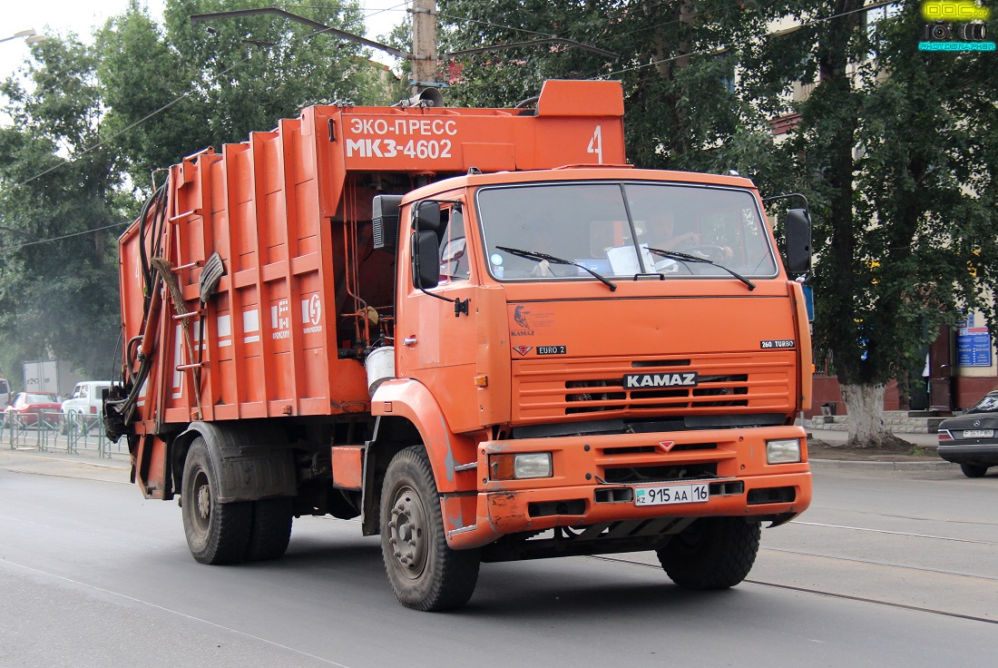 Восточно-Казахстанская область, № 915 AA 16 — КамАЗ-53605-15 [53605R]