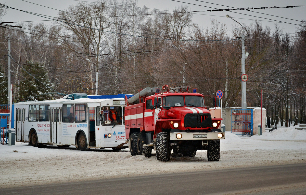 Калужская область, № Н 555 ОН 40 — Урал-5557-40