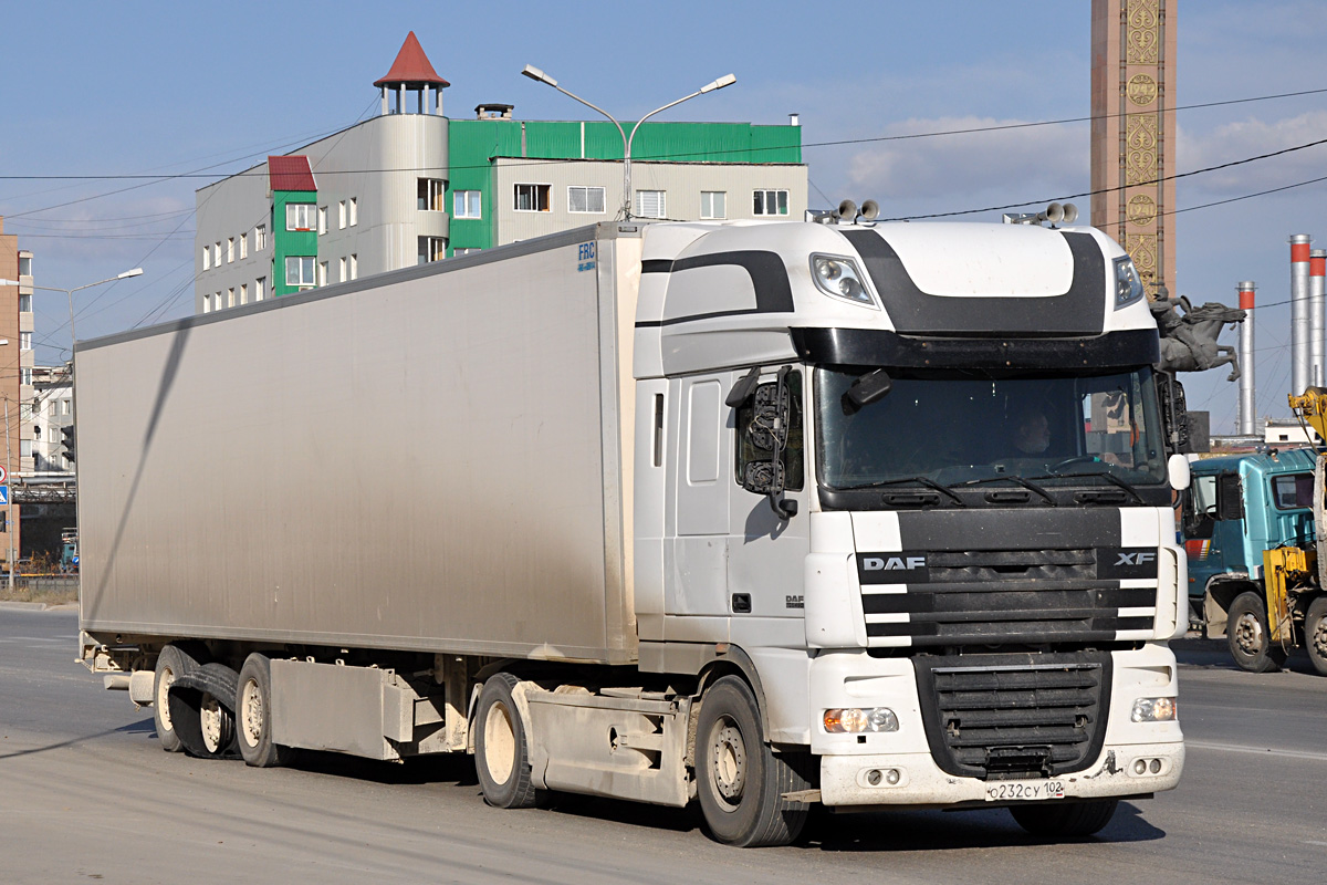 Башкортостан, № О 232 СУ 102 — DAF XF105 FT