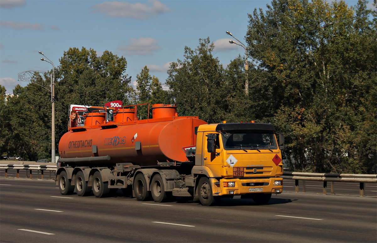 Красноярский край, № К 442 ЕТ 124 — КамАЗ-65116-N3(78)