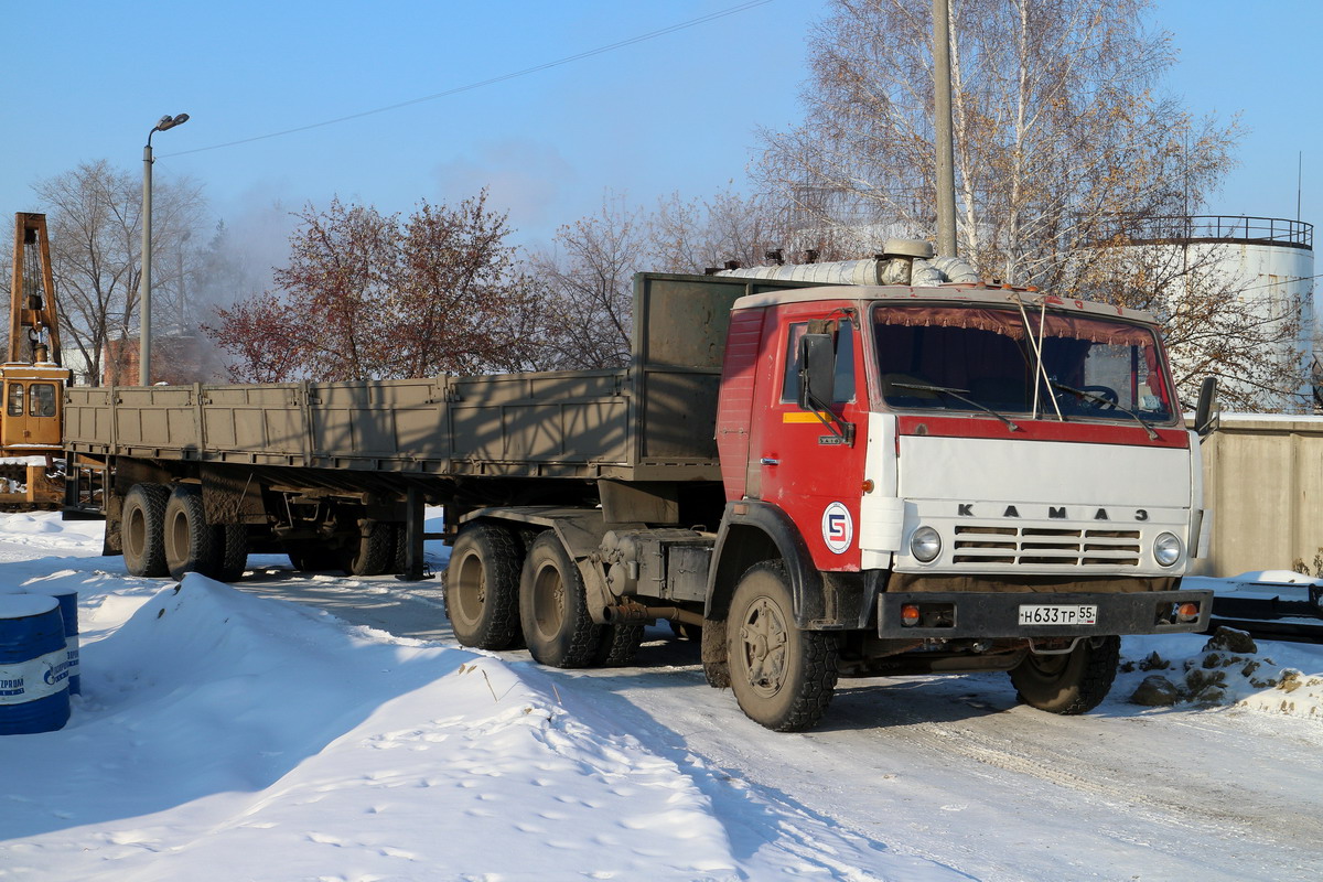 Омская область, № Н 633 ТР 55 — КамАЗ-5410