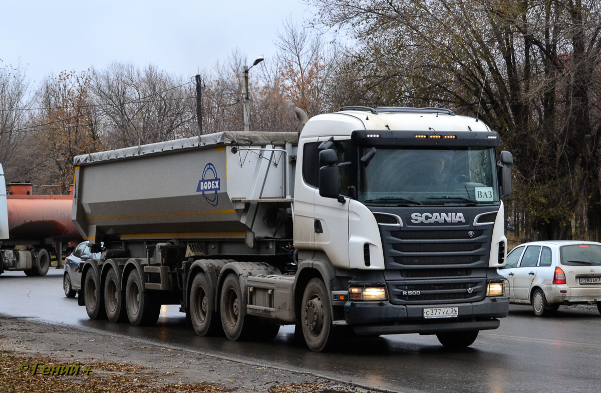 Волгоградская область, № С 377 УА 34 — Scania ('2009) R500