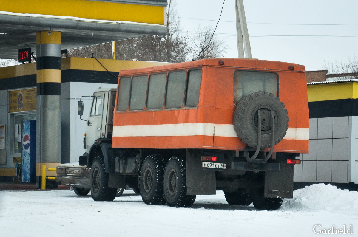 Кемеровская область, № М 691 ЕТ 42 — КамАЗ-43101