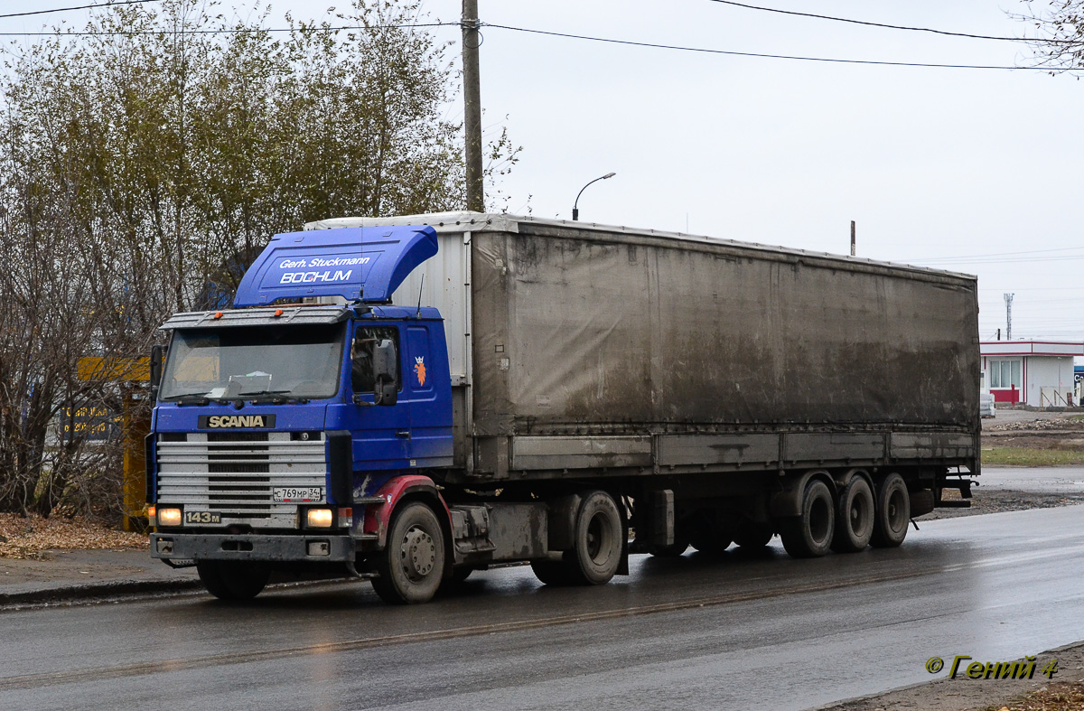 Волгоградская область, № С 769 МР 34 — Scania (II) R143M