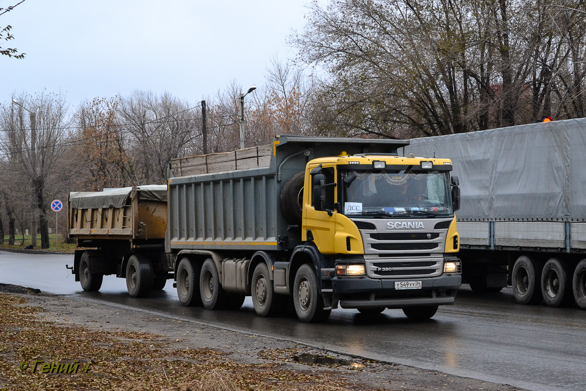 Волгоградская область, № У 549 УУ 34 — Scania ('2011) P380