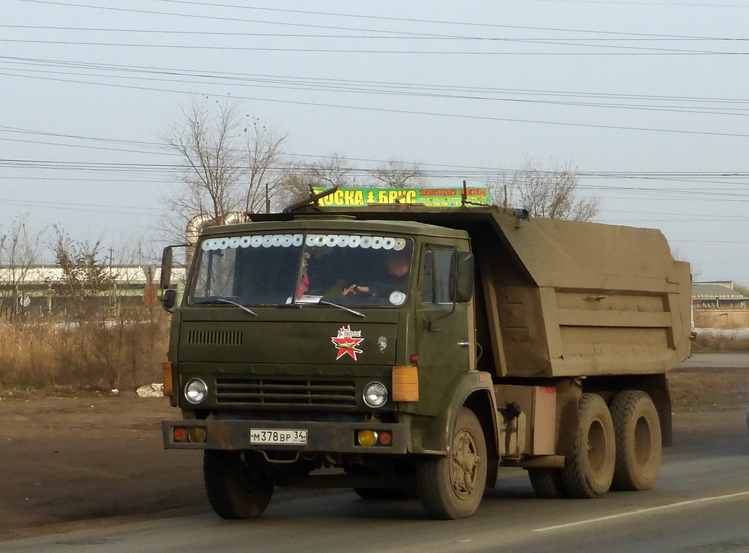 Волгоградская область, № М 378 ВР 34 — КамАЗ-55111 [551110]