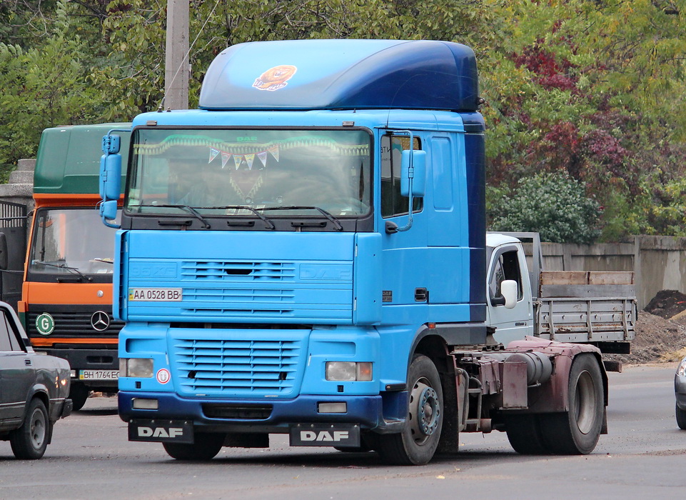 Киев, № АА 0528 ВВ — DAF 95XF FT