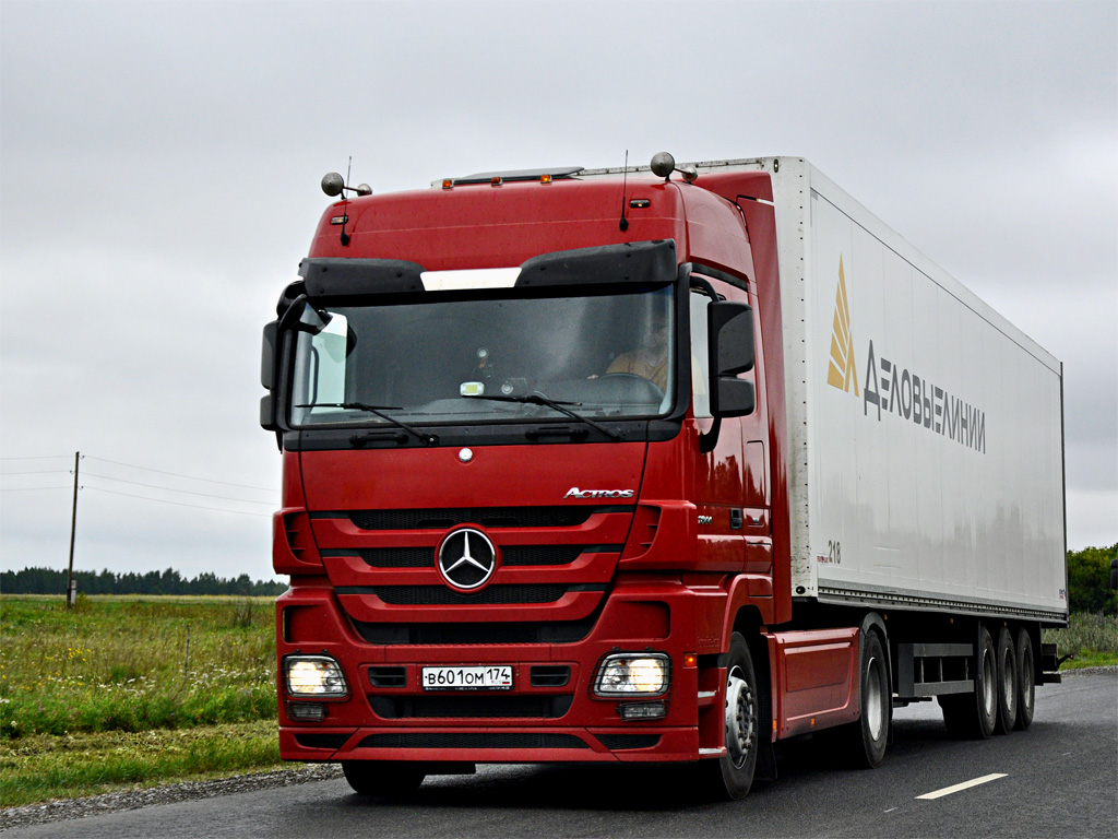 Челябинская область, № В 601 ОМ 174 — Mercedes-Benz Actros ('2009) 1844