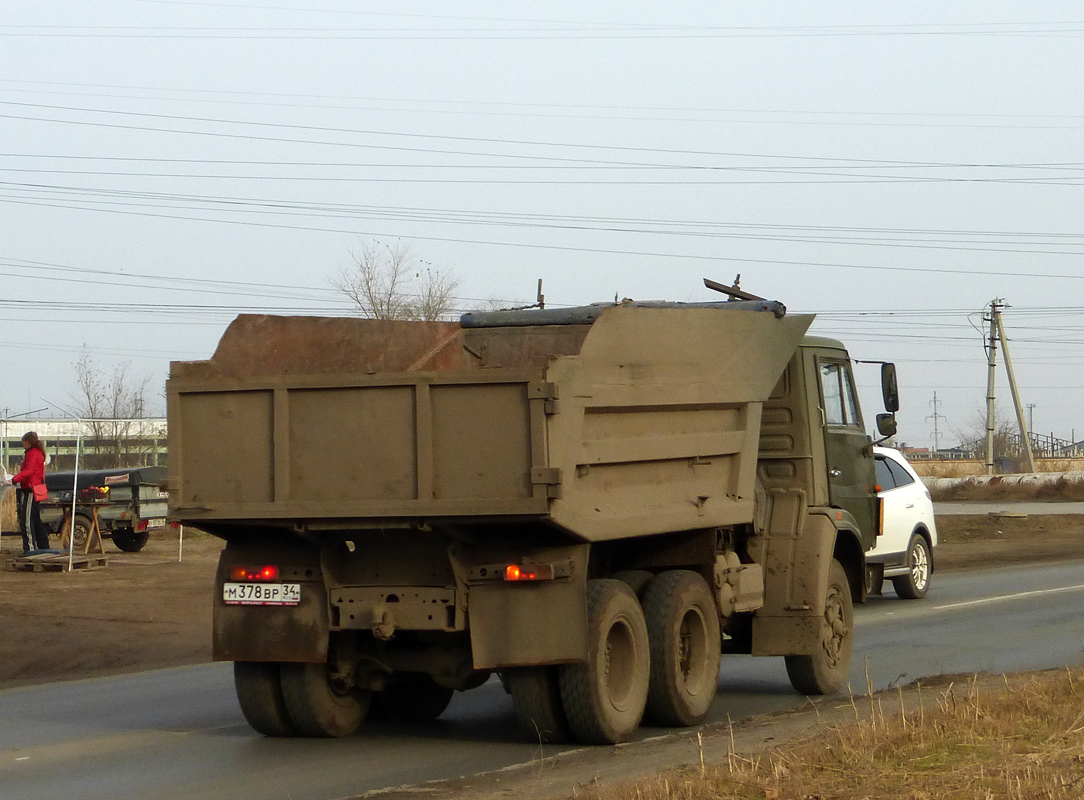 Волгоградская область, № М 378 ВР 34 — КамАЗ-55111 [551110]