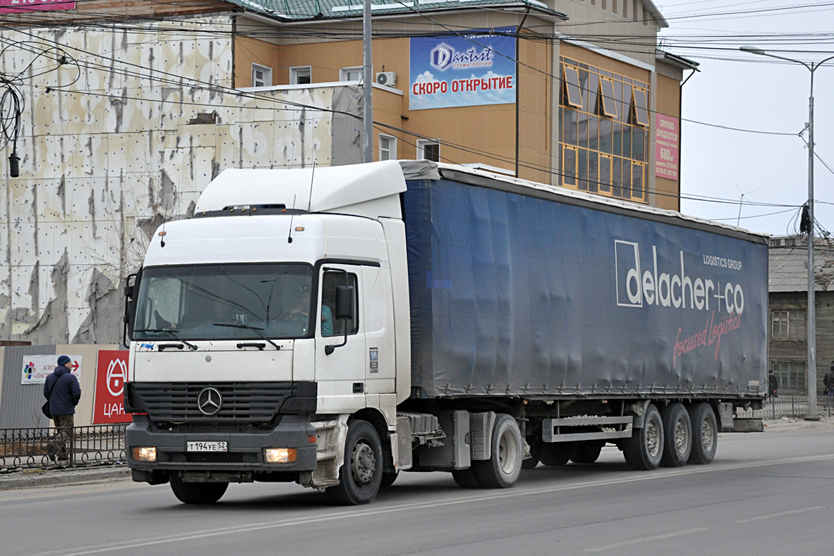 Нижегородская область, № Т 194 УЕ 52 — Mercedes-Benz Actros ('1997)