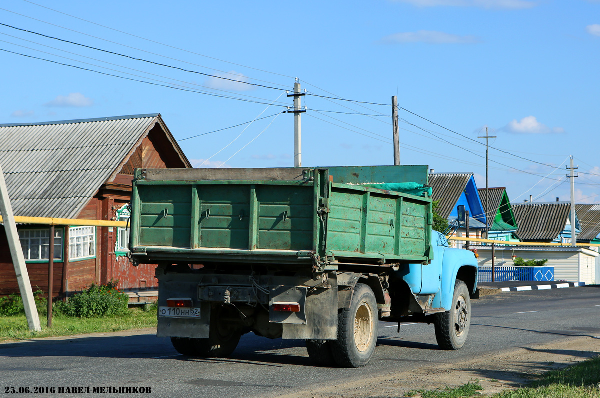 Нижегородская область, № О 110 НН 52 — ЗИЛ-495710