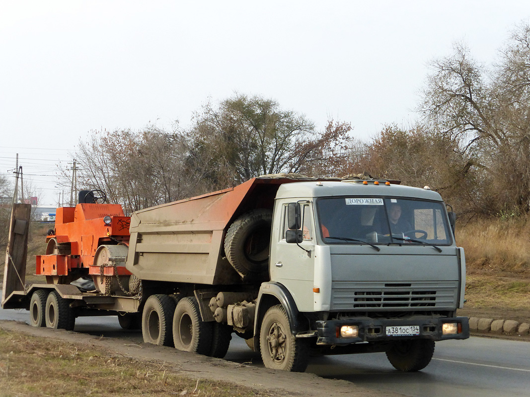 Волгоградская область, № А 381 ОС 134 — КамАЗ-55111-02 [55111C]