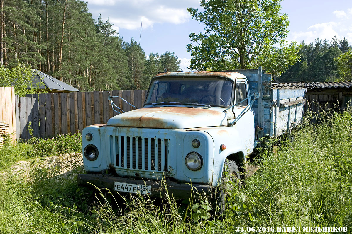 Нижегородская область, № Е 447 РВ 52 — ГАЗ-52-04