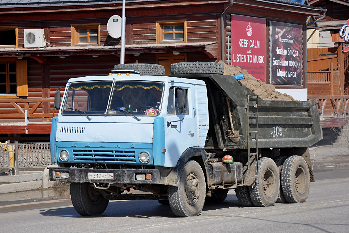 Саха (Якутия), № У 317 ЕА 14 — КамАЗ-5410